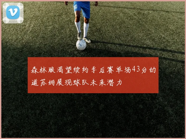 森林狼渴望续约季后赛单场43分的道苏姆展现球队未来潜力